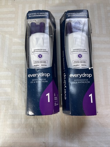 EveryDrop #1 Refrigerator Ice & Water Filter ΕDR1RXD1 New SEALED PACKAGE Lot Of2