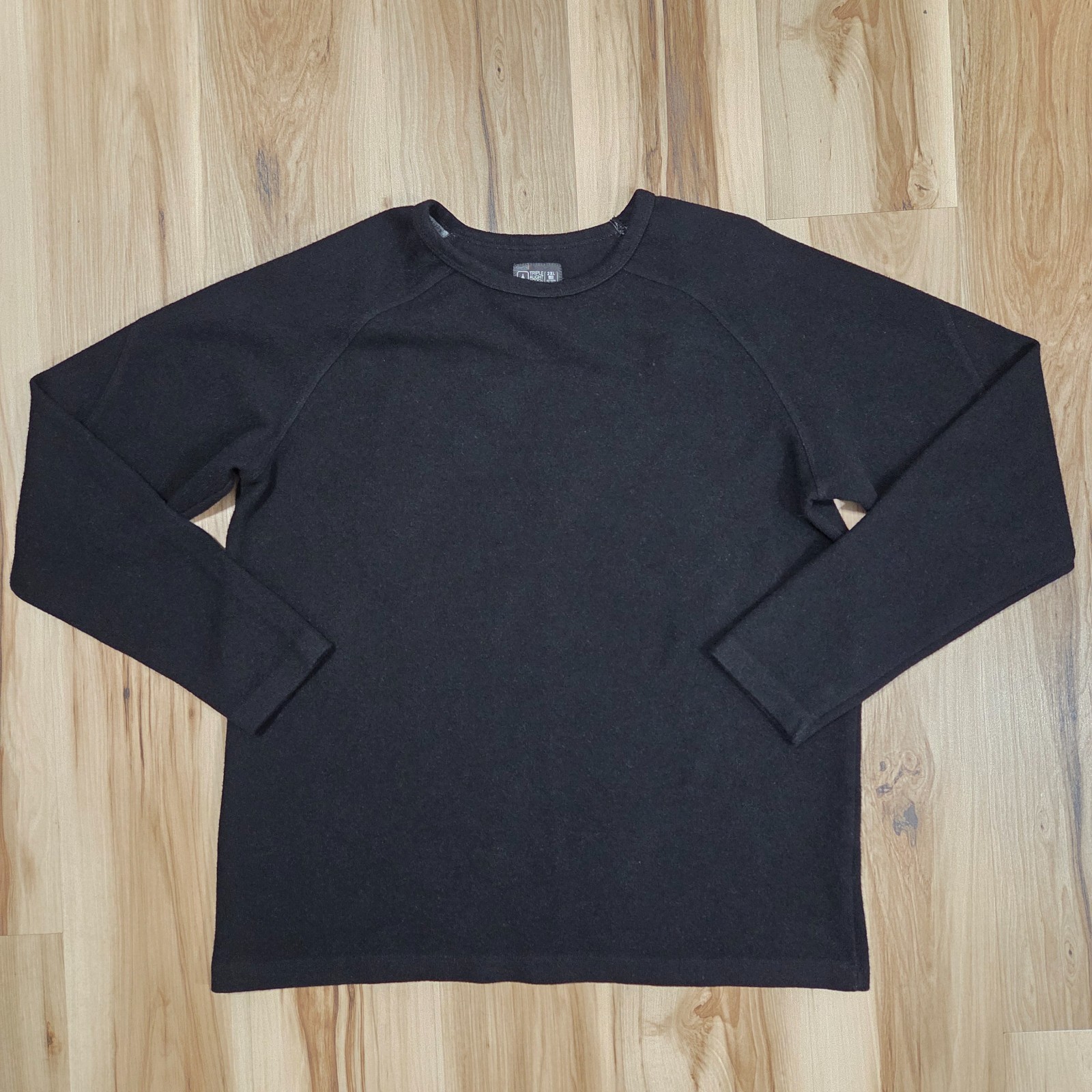Triple Aught Design TAD Razor Crew  Sweater Sweatshirt Merino Wool XXL Black