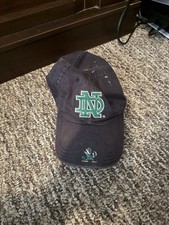 University of Notre Dame Fighting Irish Adjustable Hat Leprechaun Logo