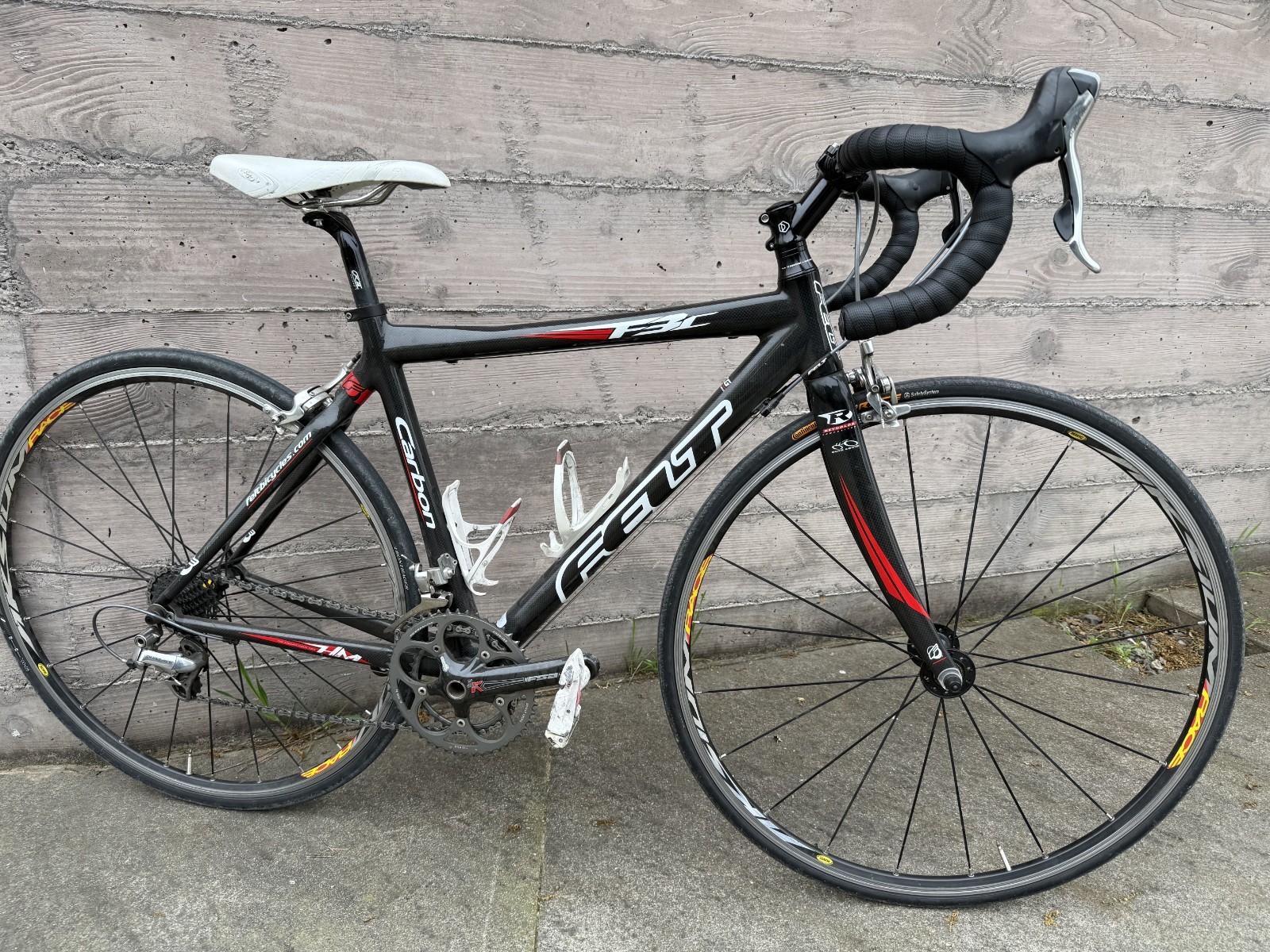 Felt F3C carbon Dura-Ace road bike with Mavic Wheelset