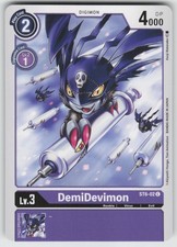 DemiDevimon Common Starter Deck 06: Venomous Violet ST6-02 C LP