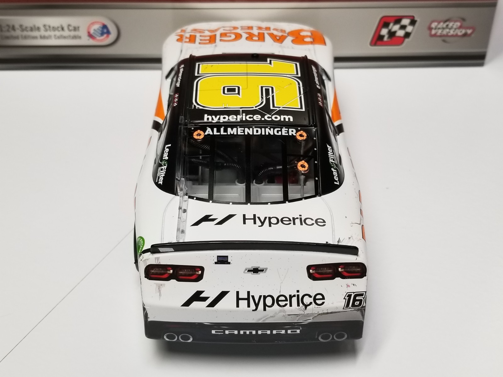 AJ Allmendinger 2021 Bristol Win 1/24 NASCAR Raced Version Diecast