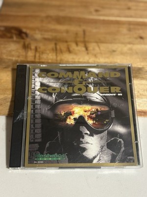 Command & Conquer  PC CD-ROM 1995 (No Manual) 2 Discs  Windows  95