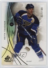 2024-25 Upper Deck SP Game Used Legends Gold 27/149 Keith Tkachuk #191 05cr