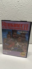 Sega Genesis. Romance of the Three Kingdoms II Koei (NTSC USA/CAN) No Manual