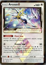 Arceus Prism Star Prism Rare SM - Forbidden Light 96/131 NM Holofoil - Pokemon on eBay