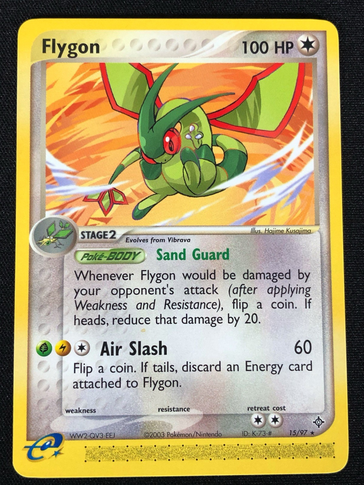 Pokemon Flygon 15/97 Common (NM)