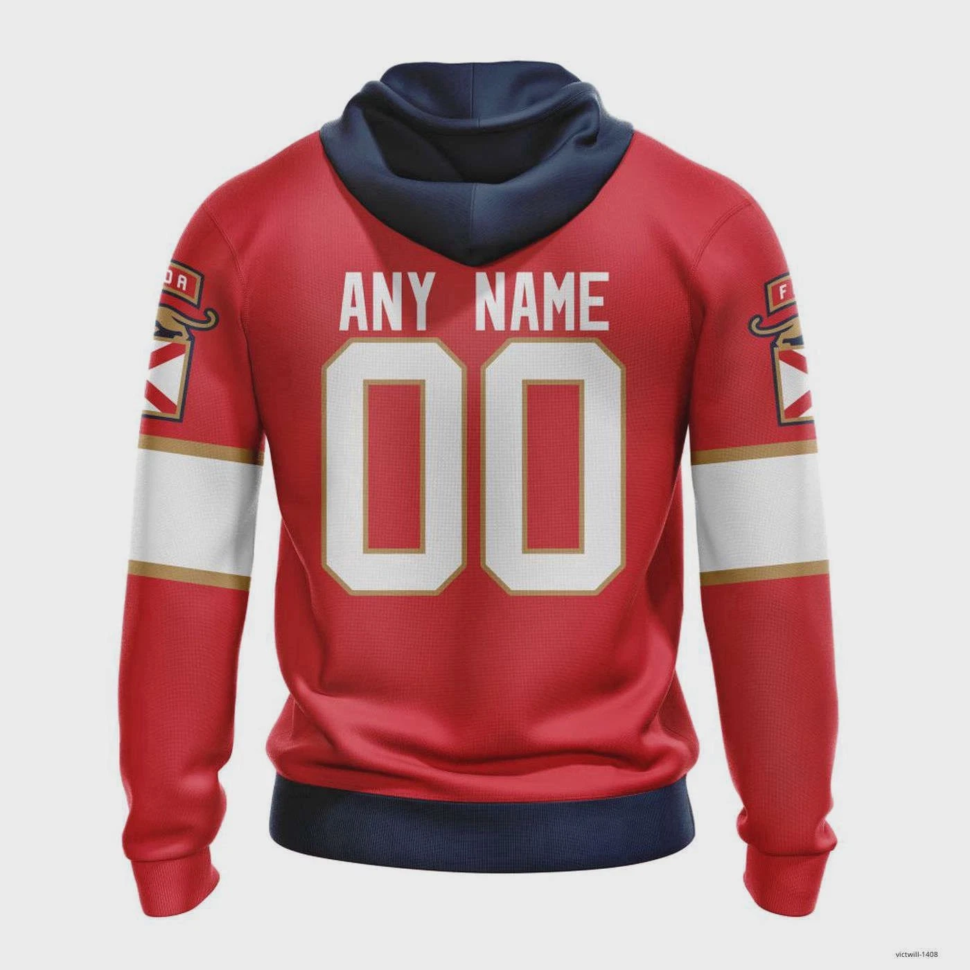 Customize Florida Panthers 2025 Home Kits Hoodie