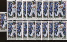 2020 Bowman Draft (LOT x17) TYLER SODERSTROM RC 1st Prospect Athletics JA146