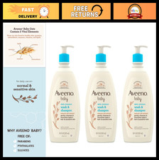 Gentle Baby Body Wash  Shampoo, Tear-Free, Paraben-Free, Oat Extract, 18 oz, 3
