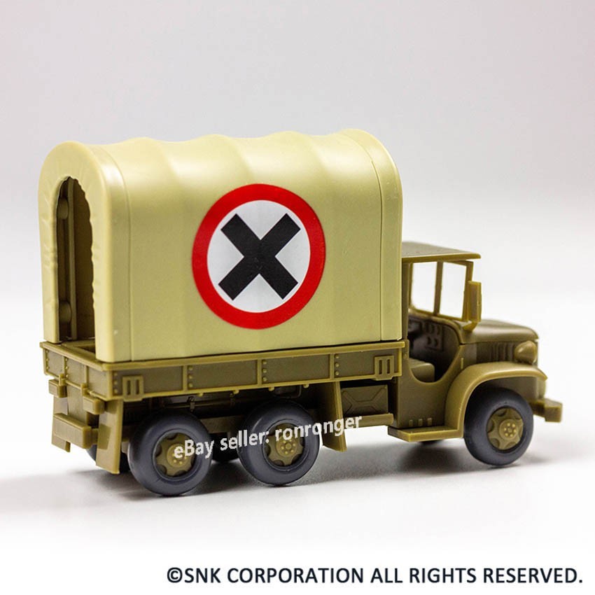 SNK Licensed Metal Slug 3 Model Kit, 6+1 Vehicle Set, Snap-Fit