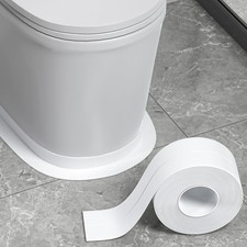 Caulk Tape Waterproof Self Adhesive, White Toilet Sealing Strip