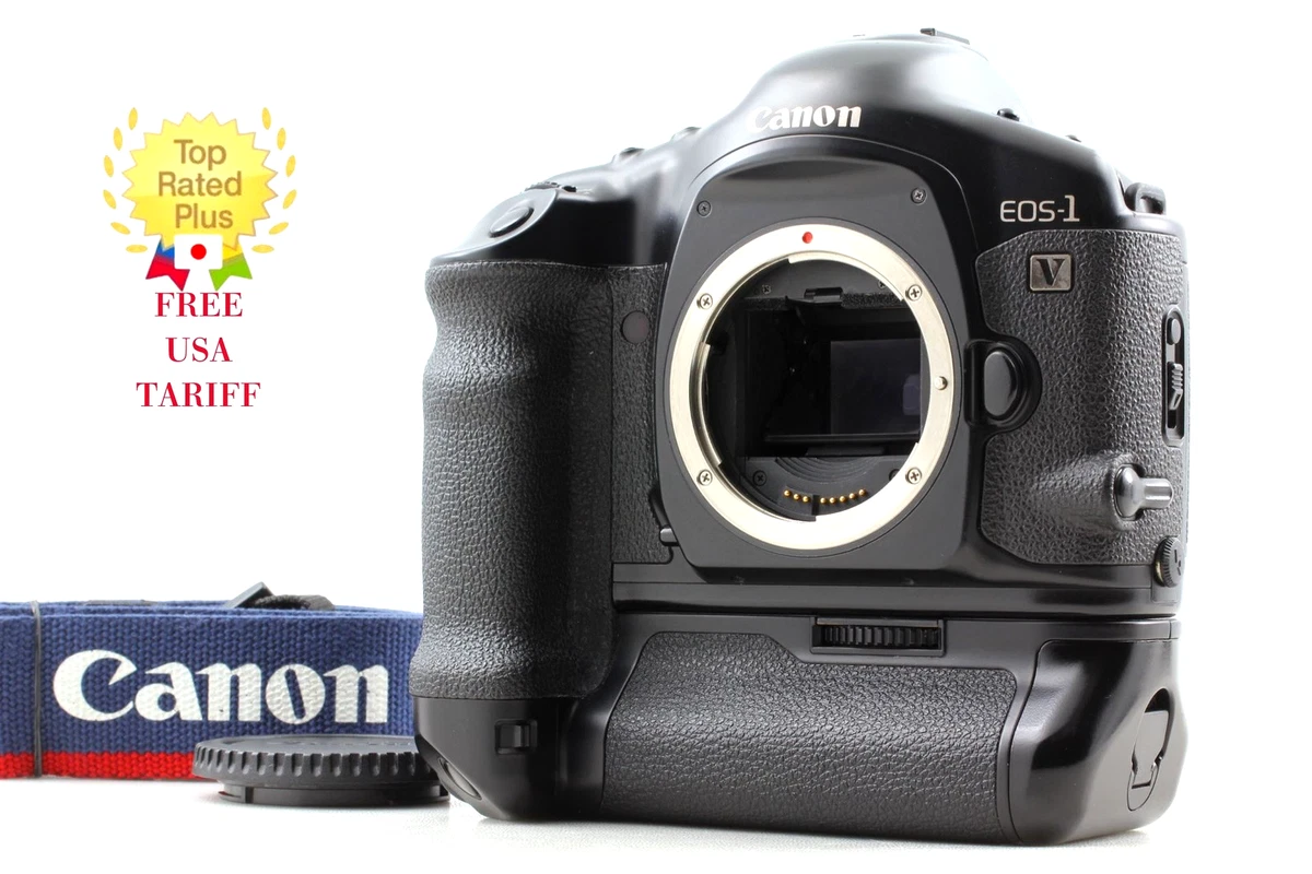 1363677】キヤノン Canon EOS-1 V + PB-E2 ジャンク Canon PB-E2 EOS