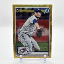 2020 Bowman Chrome Gold Refractor /50 Anthony Kay #16 Rookie RC