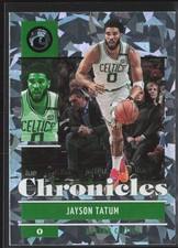Jayson Tatum 2021-22 Panini Chronicles #5 Green Ice Base Boston