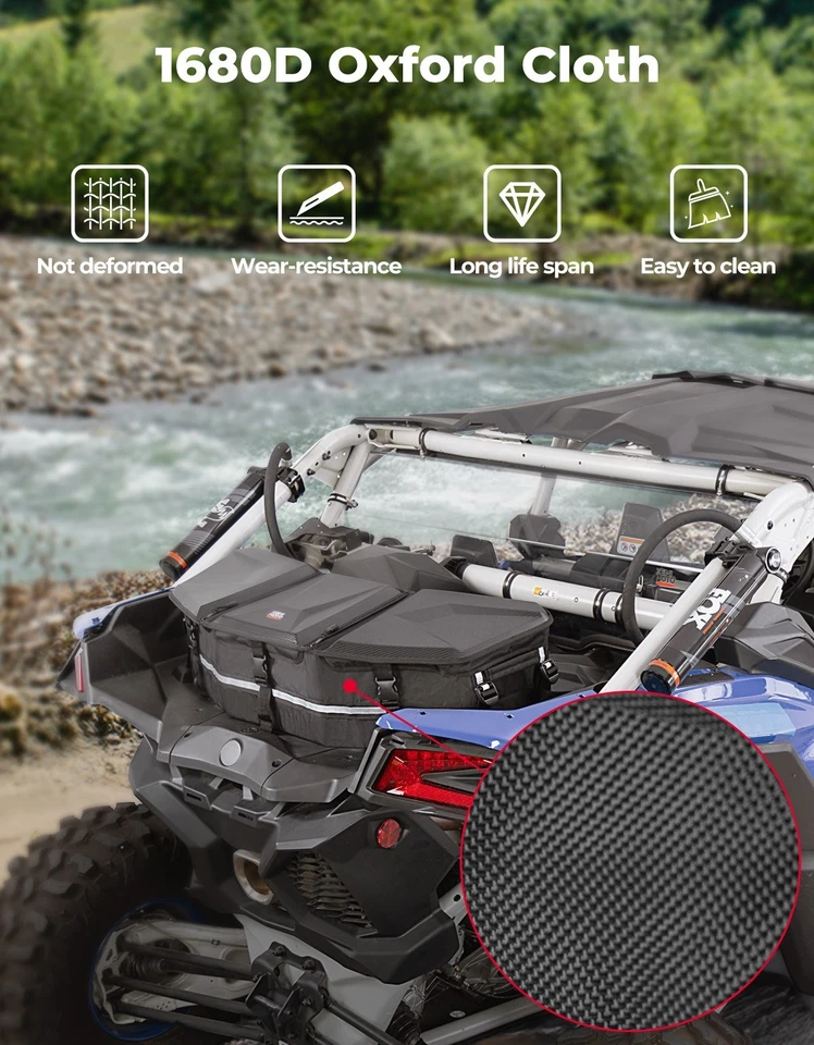 Caja de almacenamiento de carga UTV de 50 L caja refrigeradora para Can Am Maverick X3 Outlander 715002923 Foto 4 de 4