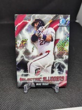 2026 Bowman Mike Trout Electric Sluggers Chrome Mojo Refractor #ES-25