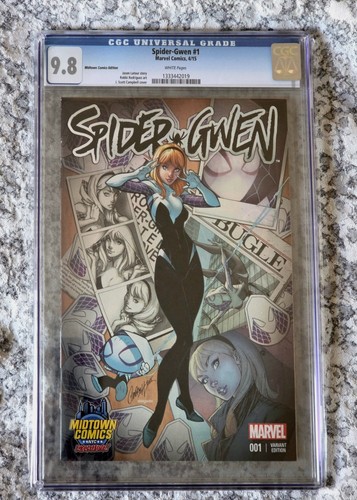Gwen Stacy #1 (J Scott Campbell Variant) Value - GoCollect