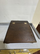 Vintage Wooden Slant Top Lectern Writing Stat...