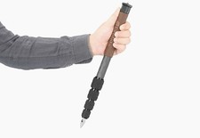 Leofoto Go-125 Lightweight Carbon Fiber Monopod Extention w Spike