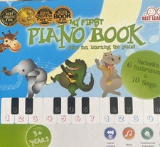 My First Piano Book For Kids With 20-Keys 10 Songs FREE SHIPPING