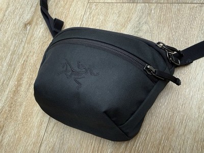 ARC'TERYX Mantis 1 Shoulder Bag Waist Pack Crossbody Mens Black Arcteryx
