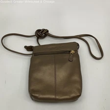 ILI New York Brown Leather Crossbody Bag
