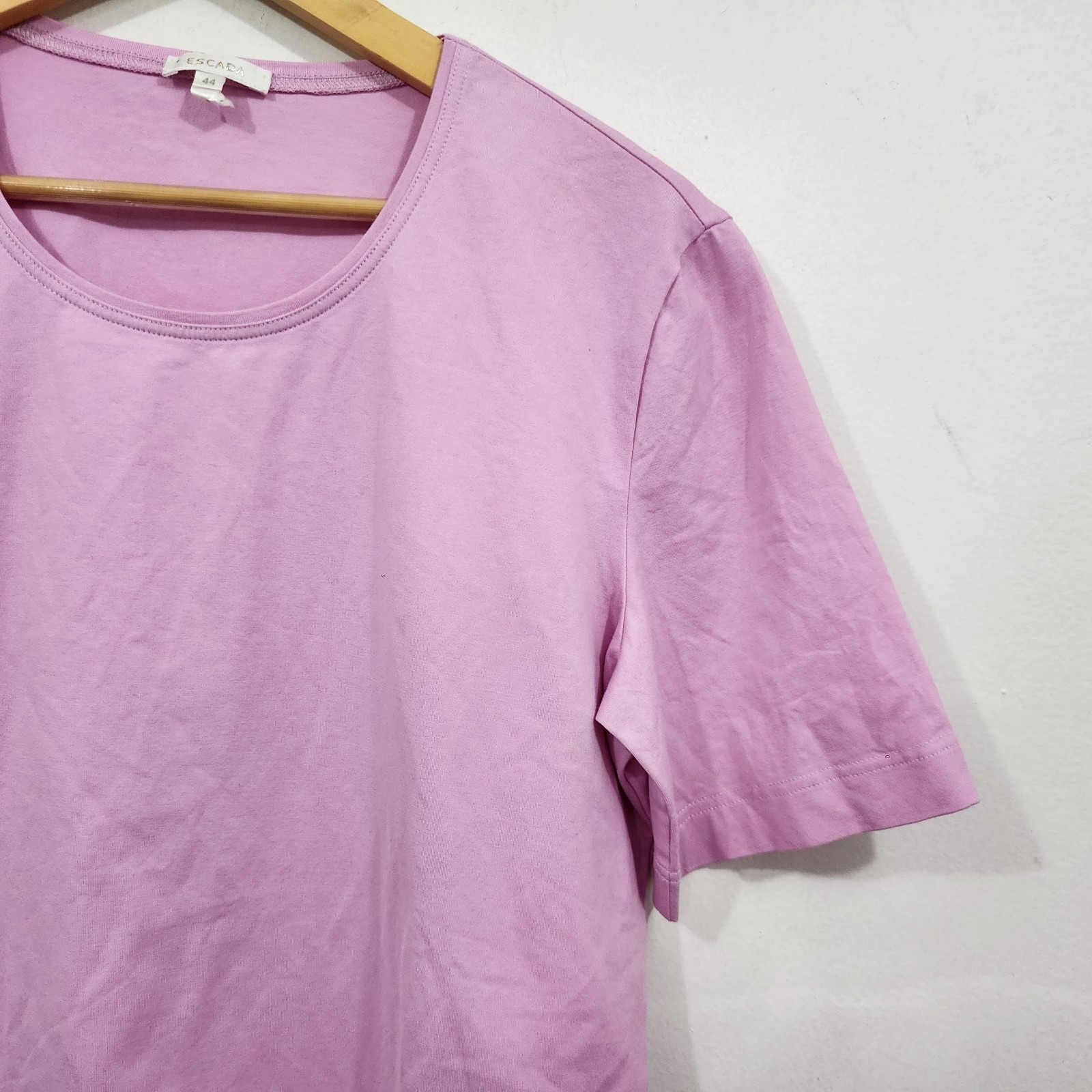 Escada Pullover Basic Knit T-shirt short-sleeve P… - image 5