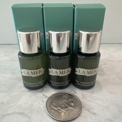3 La Mer The Concentrate Face Serum Travel Size 0.17 fl oz/5 ml each NIB