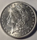 1899-P Morgan Silver Dollar $1 Key Date Ms GEM BU -Mint State Low Mintage-