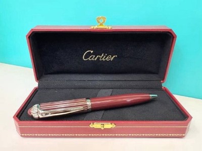 Cartier Executive Red Ballpoint Pen Rare VIP Gift New Luxury Pen Full Box 2026