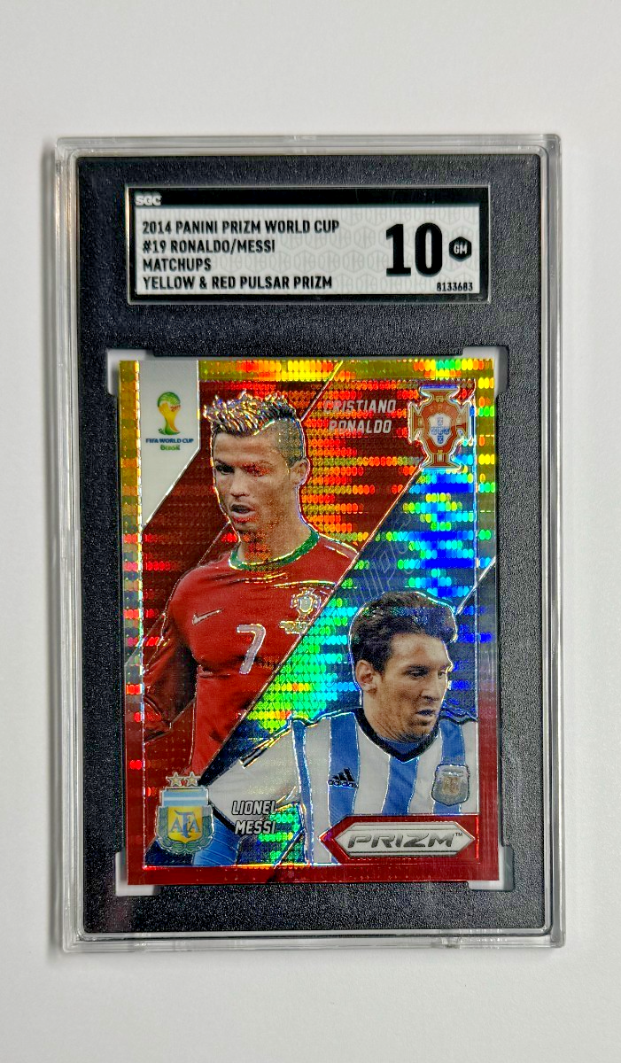 2014 Panini Prizm World Cup - Matchups Lionel Messi, Cristiano