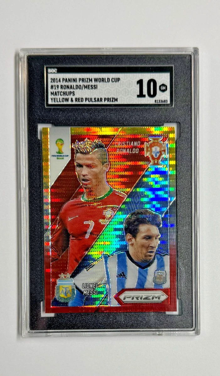 2014 Panini Prizm World Cup Cristiano Ronaldo Lionel Messi #19 | eBay