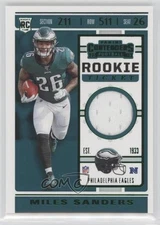 2019 Panini Contenders Rookie Ticket Swatches Variations Miles Sanders RC 0ns7