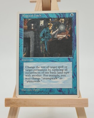 Magical Hack (Fourth Edition (4ED) Magic Karte MTG englisch (Kupferstecher)
