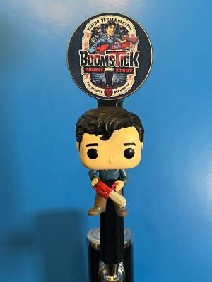 Ash Evil Dead Boomstick Bruce Campbell Custom Beer Tap Keg Kegerator Handle