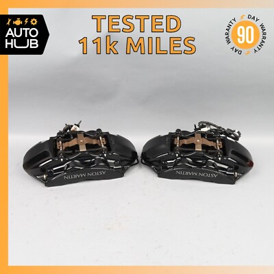 10-15 Aston Martin Rapide Rear Left & Right Brake Calipers Set OEM 11k