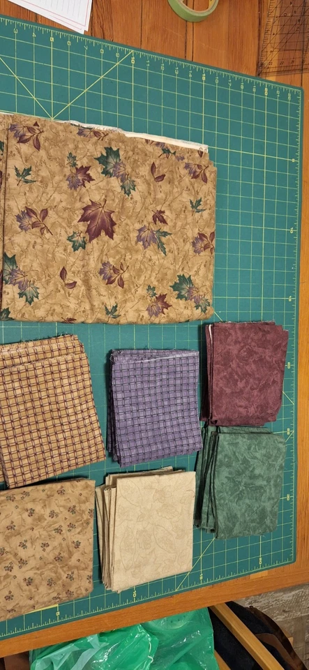 Holly Taylor "Summers North" Cotton Flannel Moda Fabric 3yds x42" Fall & 30qtrs - Image 3 of 3