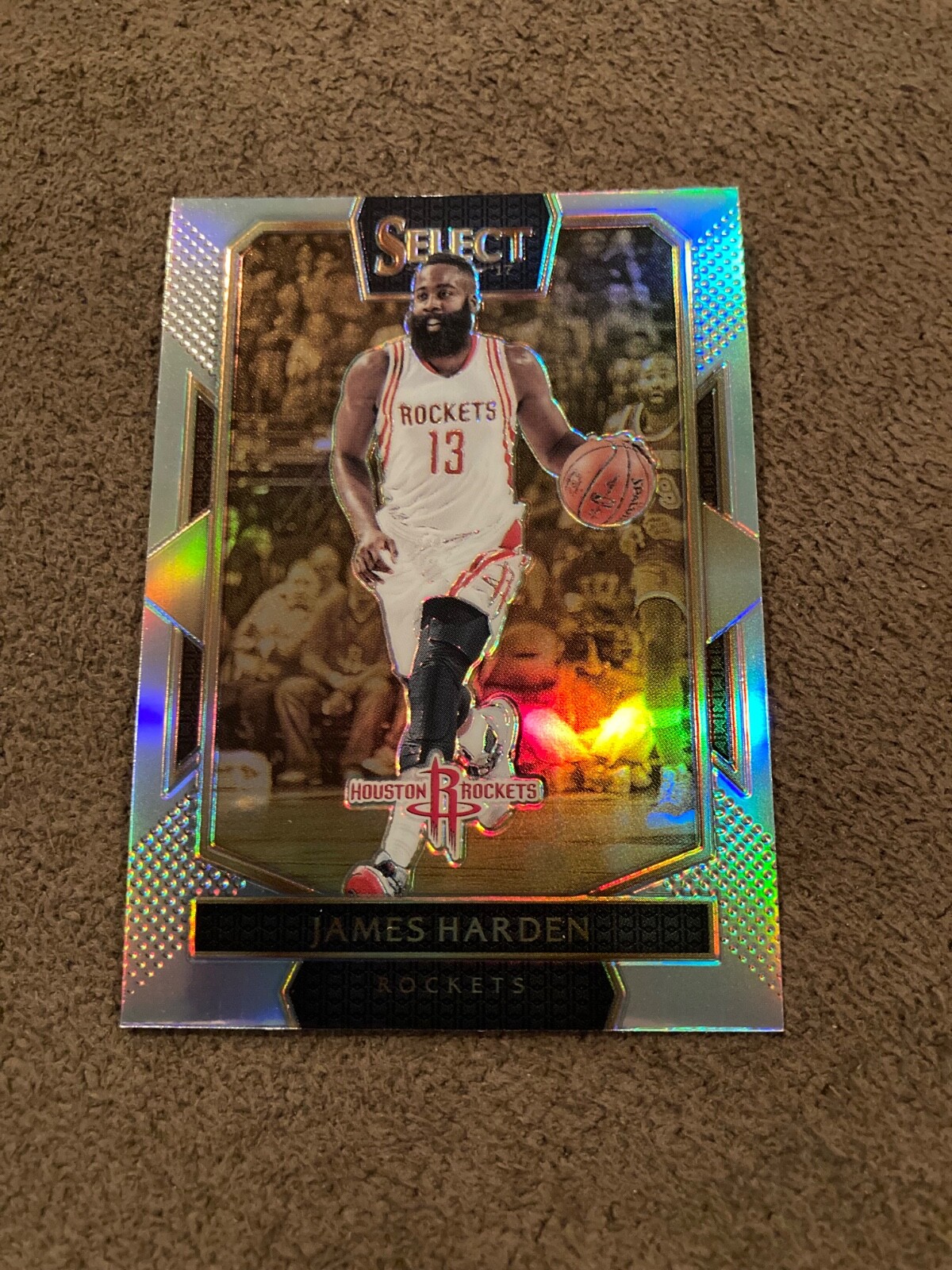 James Harden 2016-17 Select Courtside Silver Prizm #206