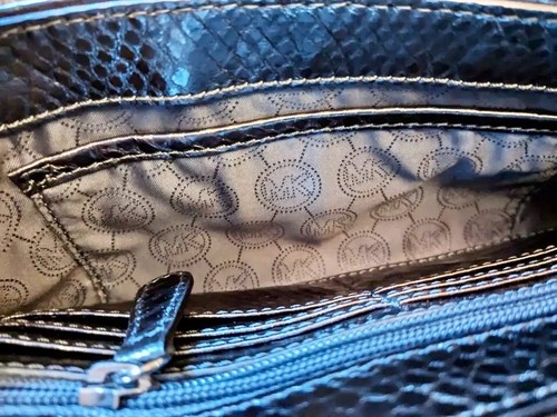 MICHAEL KORS Gunmetal/Dark Silver Sequin Purse - Picture 12 of 12