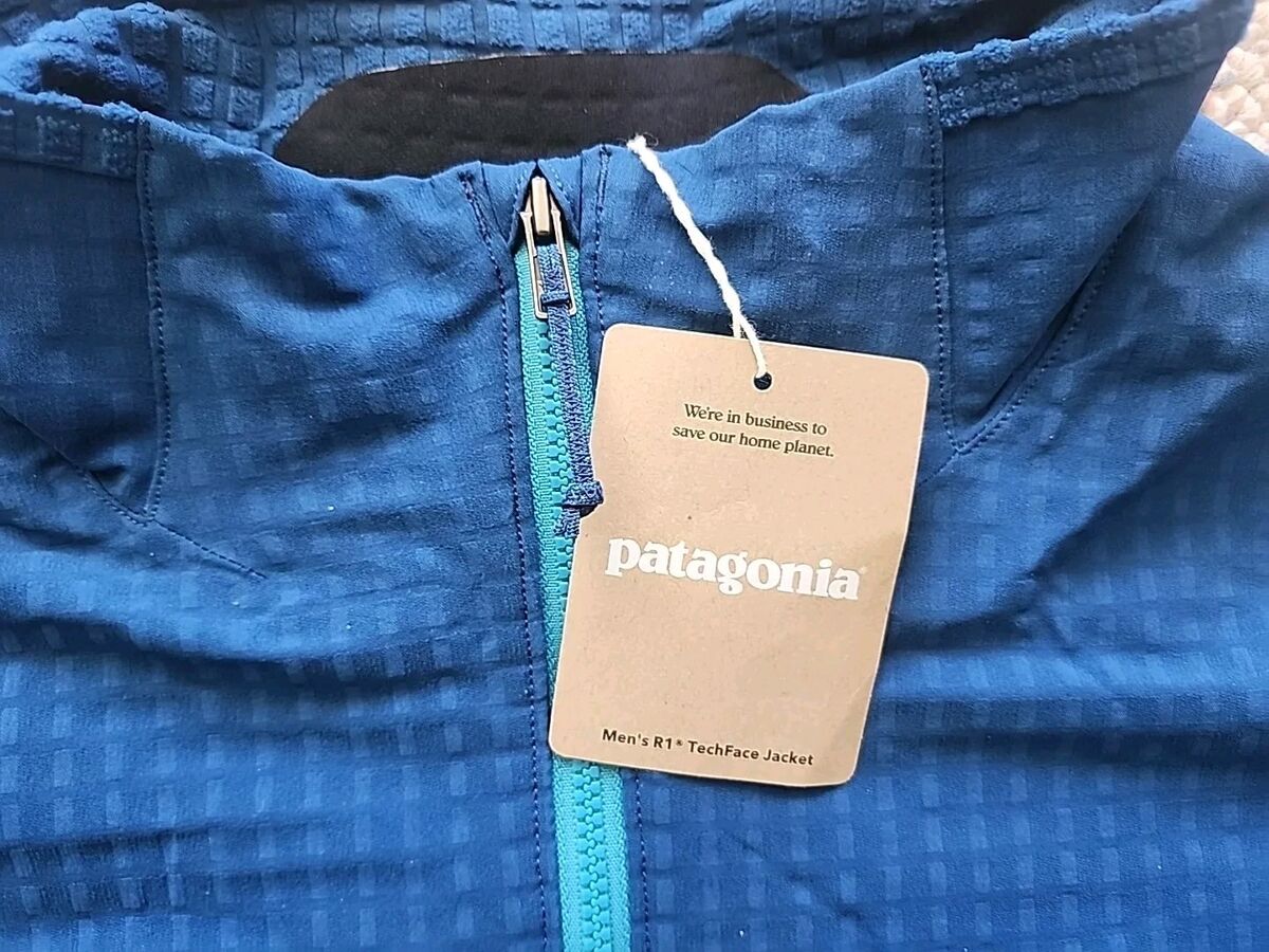 NWT New Patagonia Men's R1 Techface Jacket Full Zip Color NWT New Patagonia Men's R1 Techface Jacket Full Zip Color