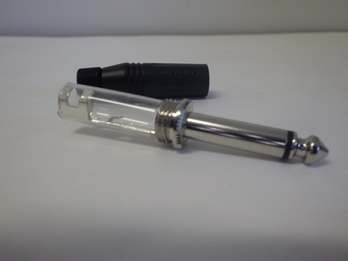 Phone Connector 1/4" mono phone plug  AMPHENOL - NEW Old Stock - Picture 2 of 4