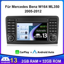F&uuml;r Mercedes Benz W164 ML350 2005-2012 Android 13 Autoradio GPS NAVI DAB+ 2+32G