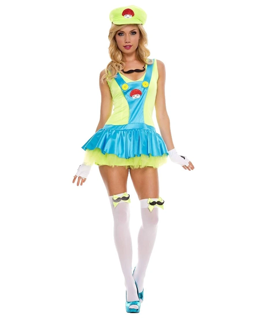 Personajes de dibujos animados Music Legs Disfraces Traje completo para De mujer