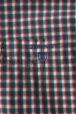 Ladies Gant Checked Classic Long Sleeve Shirt Size M