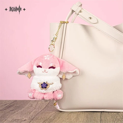 HOT Genshin Impact Yae Miko Fox Plush Doll Stuffed Toy Keychain Backpack Pendant - Bild 5 von 10