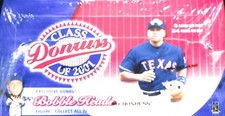 2001 Donruss Class of 2001 Baseball Sealed Hobby Box