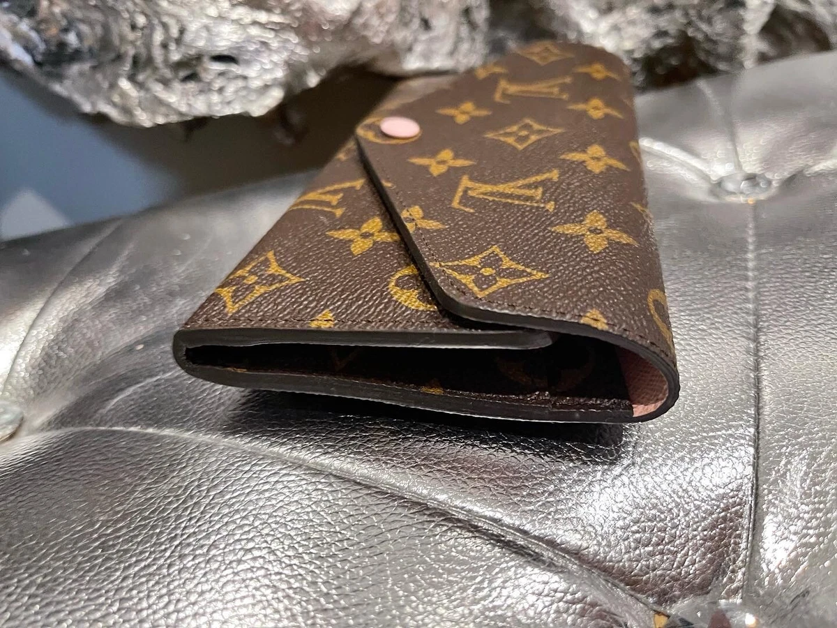 Louis Vuitton Josephine Monogram Canvas Wallet Brown