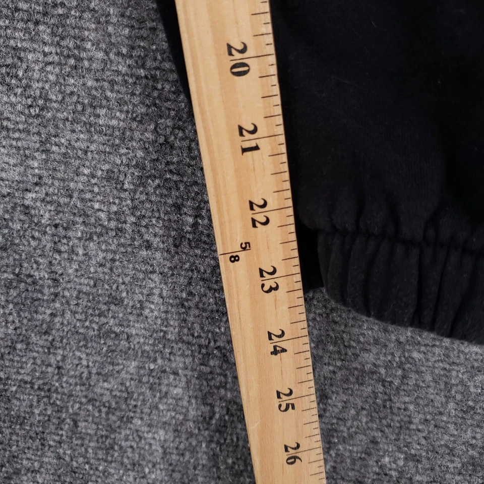 Pantalones deportivos Jordan Jogger para niños M medianos negros polar cintura elástica cordón Foto 4 de 4