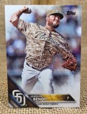 2016 Topps Series 1 Joaquin Benoit Baseball Card #163 Padres FREE S&H A8